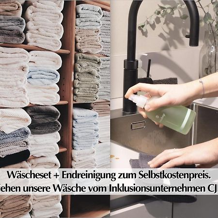 Helle 72Qm Maisonette Wohnung Im Herzen Erfurts Mit Kingsize Bett, Smart-Tv, Etc Exteriör bild