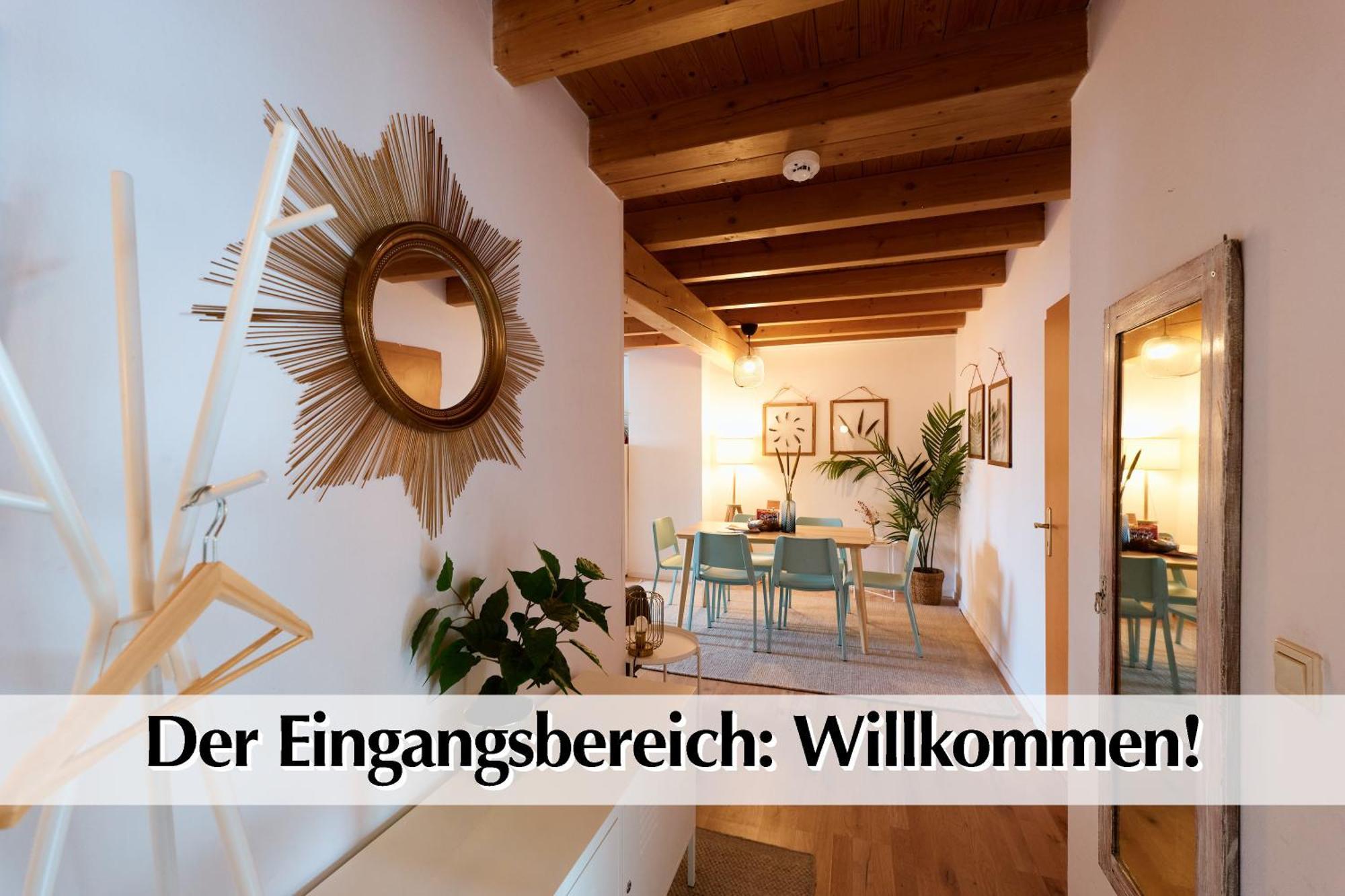 Helle 72Qm Maisonette Wohnung Im Herzen Erfurts Mit Kingsize Bett, Smart-Tv, Etc Exteriör bild
