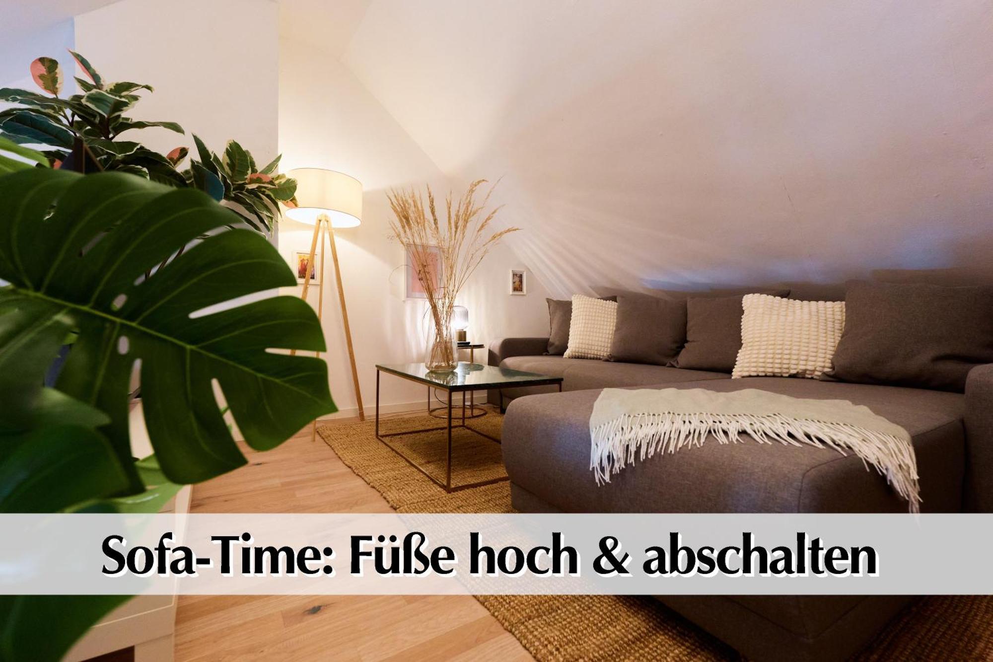 Helle 72Qm Maisonette Wohnung Im Herzen Erfurts Mit Kingsize Bett, Smart-Tv, Etc Exteriör bild