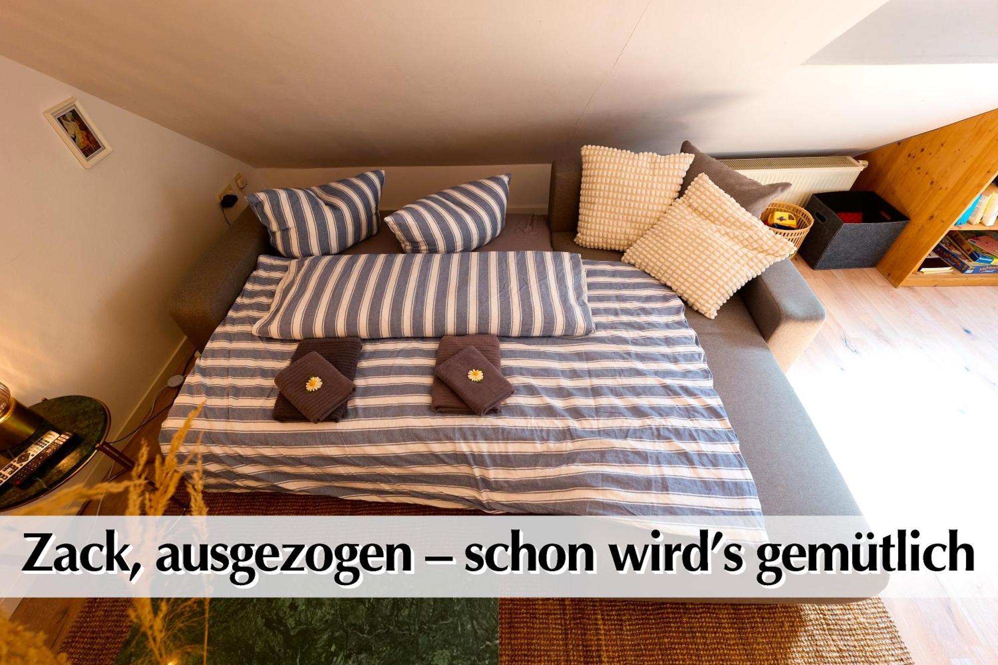 Helle 72Qm Maisonette Wohnung Im Herzen Erfurts Mit Kingsize Bett, Smart-Tv, Etc Exteriör bild