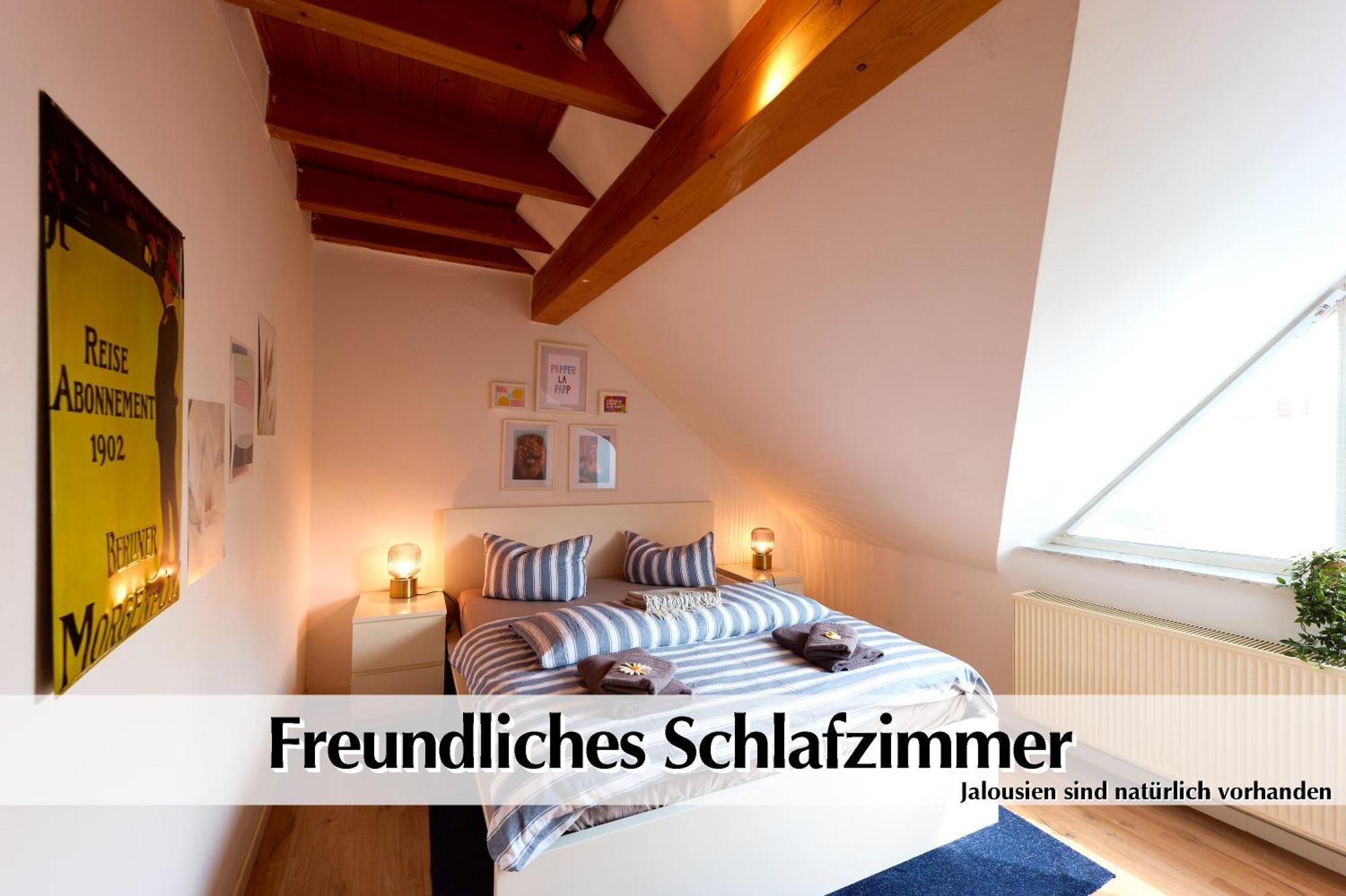 Helle 72Qm Maisonette Wohnung Im Herzen Erfurts Mit Kingsize Bett, Smart-Tv, Etc Exteriör bild