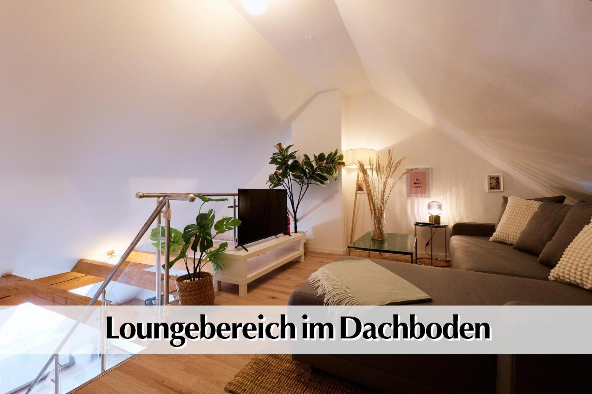 Helle 72Qm Maisonette Wohnung Im Herzen Erfurts Mit Kingsize Bett, Smart-Tv, Etc Exteriör bild