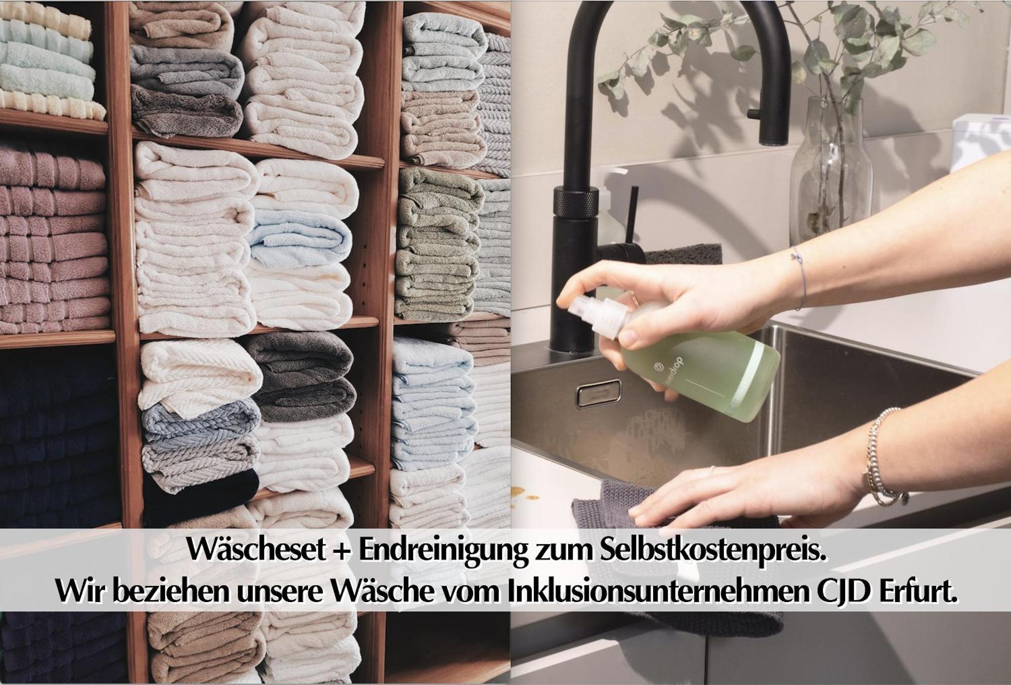 Helle 72Qm Maisonette Wohnung Im Herzen Erfurts Mit Kingsize Bett, Smart-Tv, Etc Exteriör bild